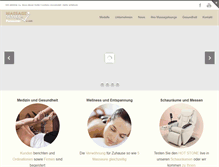 Tablet Screenshot of massagesessel.at